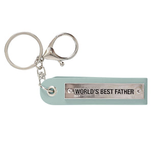 SPLOSH "WORLD'S BEST FATHER" Keychain