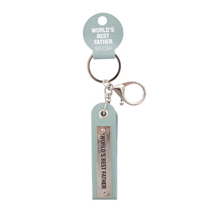 SPLOSH "WORLD'S BEST FATHER" Keychain