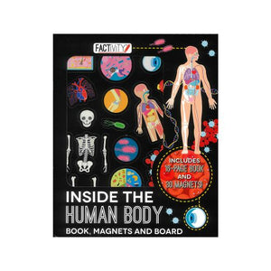 Factivity: Inside The Human Body - Book, Magnets & Board