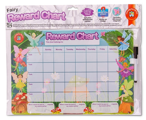 Learning Can Be Fun - Magnetic Reward Chart - Fairy