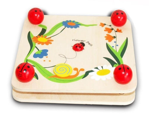 Wooden Flower Press - Ladybug