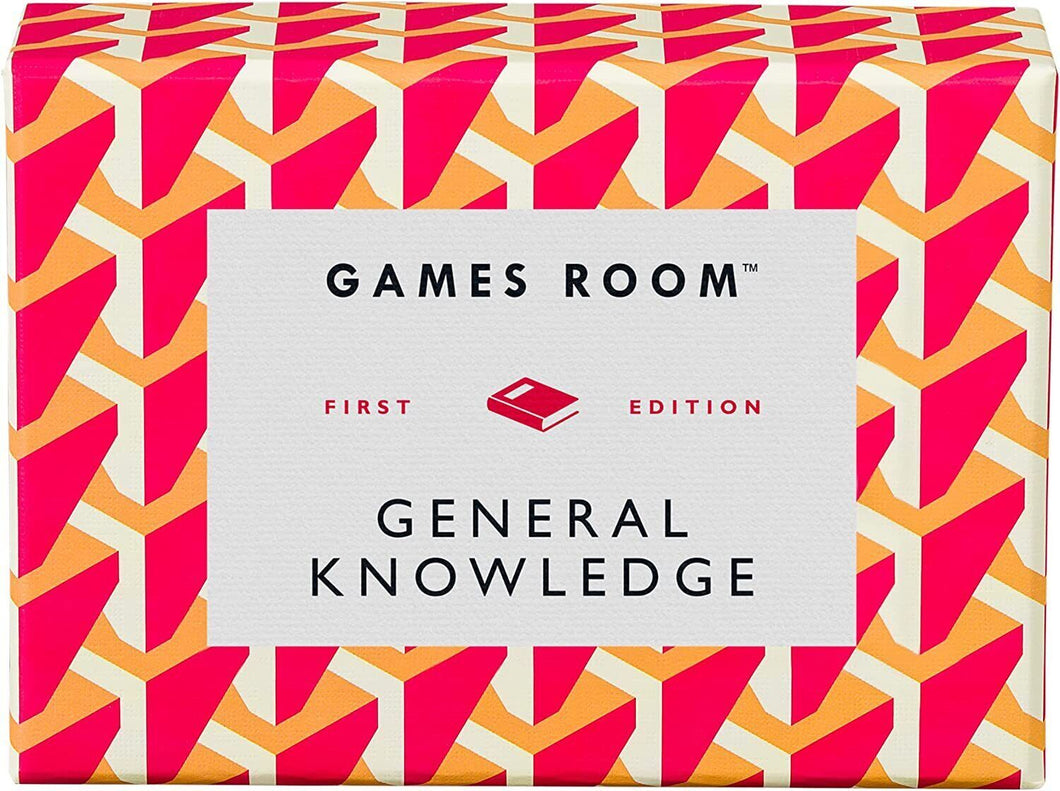 Games Room: General Knowledge Cards Game