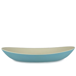 Go Bamboo 2-Tone Deep Plate - Blue