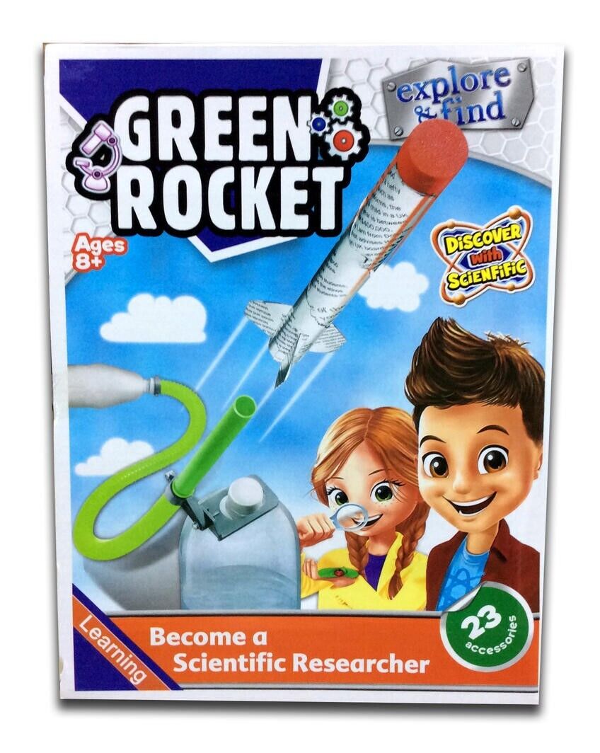 Explore & Find Green Rocket Kit