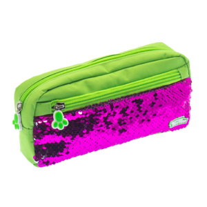 Glitter Critters PatMe! Pencil Case - Green