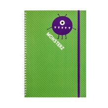 Load image into Gallery viewer, Skweek - A4 Spiral 160pg Notebook