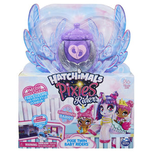 Hatchimals Riders Babysitters Shimmer Babies - Asst