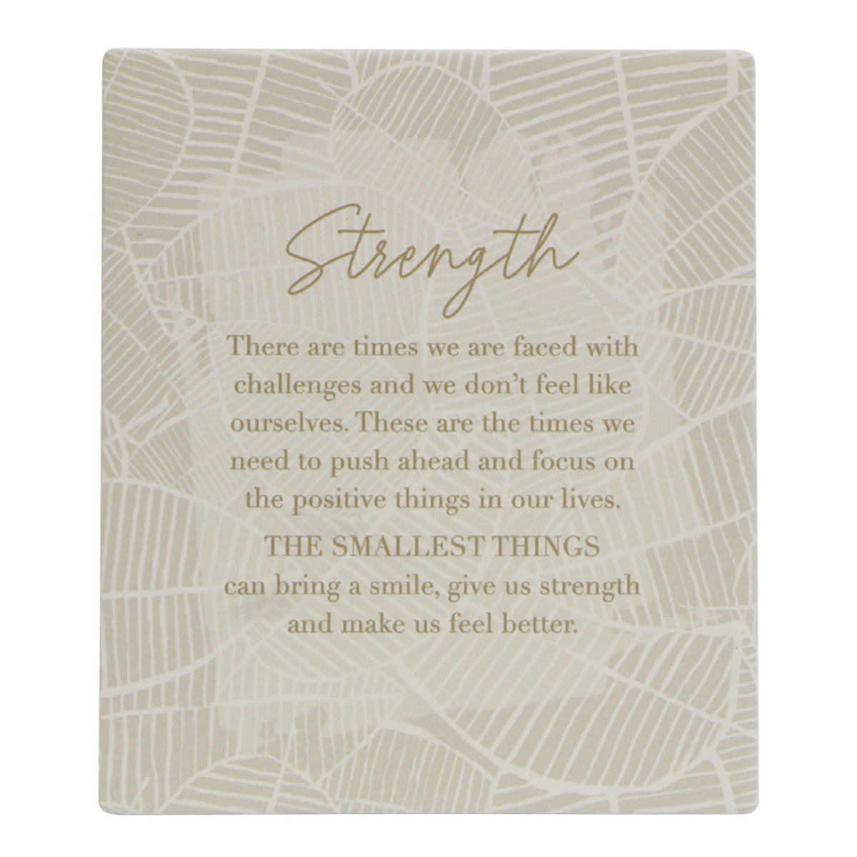SPLOSH Island Breeze Ceramic Verse Plaque - Strength – KC's Hidden ...