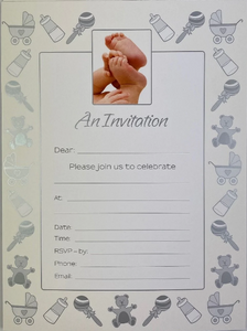 Invitation Pad - Baby Celebration