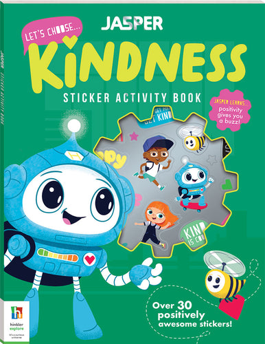 Hinkler: Jasper - Let's Choose ... Kindness Sticker Activity Book