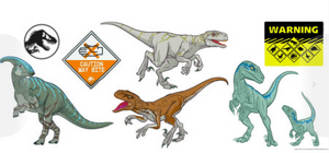 Jurassic World Wall Decals