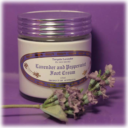 Tarquin Lavender:  Lavender & Peppermint 120ml Foot Cream