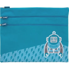 Load image into Gallery viewer, Skweek Large Twin Zipper Pencil Case