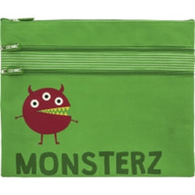 Load image into Gallery viewer, Skweek Large Twin Zipper Pencil Case