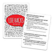 Load image into Gallery viewer, The Amazing Life Hacks Card Game