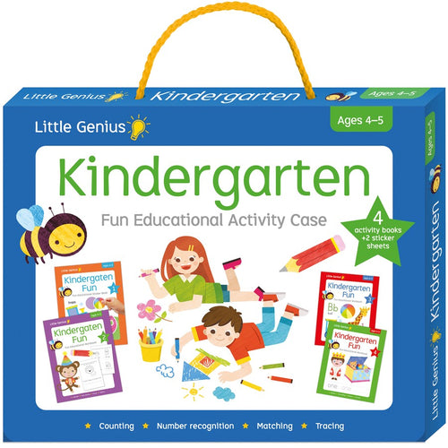 Little Genius: Kindergarten Fun Educational Activity Case (Ages 4-5)