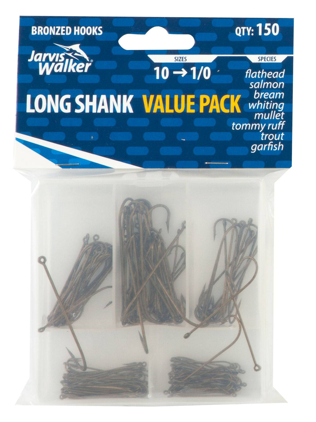 Jarvis Walker Long Shank Value Pack (150 Pack)