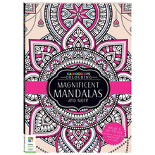 Load image into Gallery viewer, Kaleidoscope Colouring: Magnificent Mandalas and more