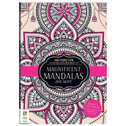Kaleidoscope Colouring: Magnificent Mandalas and more