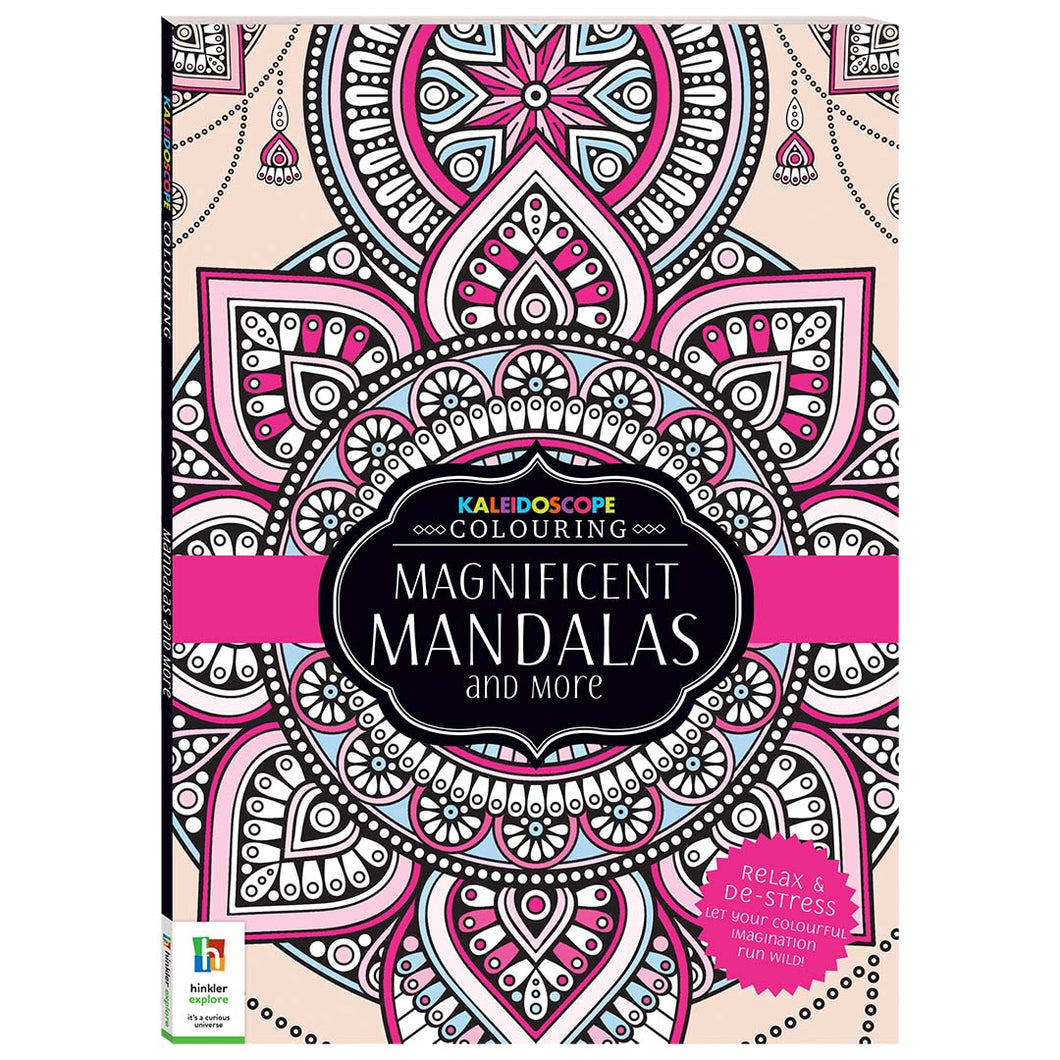 Kaleidoscope Colouring: Magnificent Mandalas and more