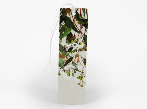 Bell Art - White Collection Bookmark - Marri Gum