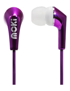 MOKI Metallic Earphones - Pink