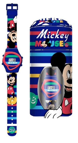 Licensed Money Bank & Watch Set - Mickey Mouse