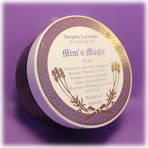 Tarquin Lavender: Mim's Magic Lavender Healing Balm Tub - 100ml