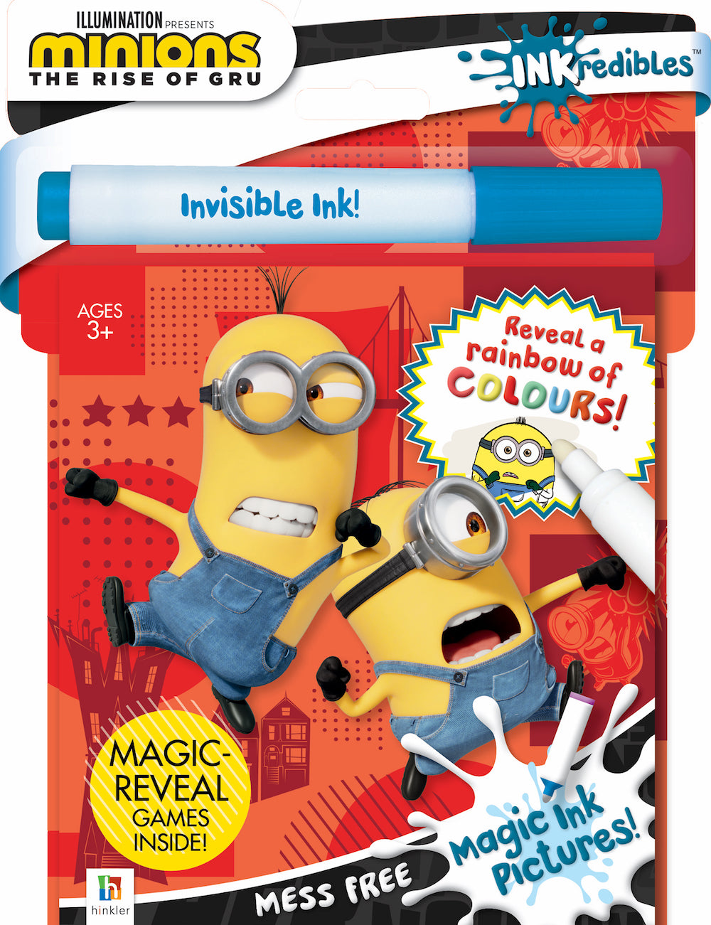 Inkredibles Minions: The Rise of Gru Magic Ink Pictures