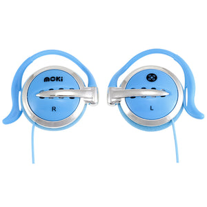 MOKI Clip-On Earphones - Blue