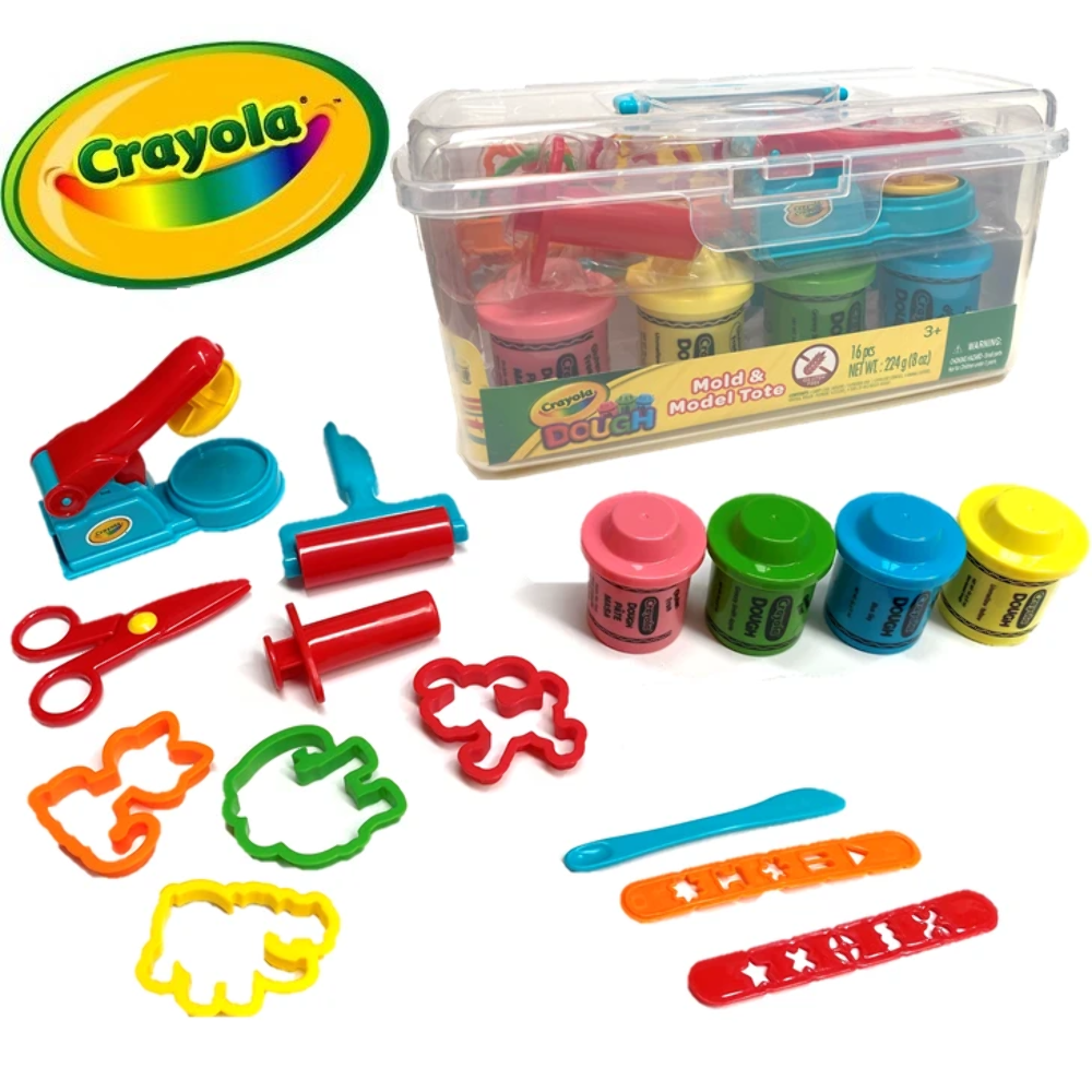 Crayola Dough Classpack with Tools (100+ Pieces) – Art Therapy