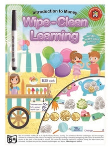 Learning Can Be Fun - Wipe Clean Learning Book - Introduction to Money