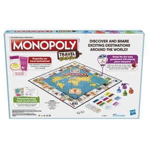 Monopoly Travel World Tour Board Game