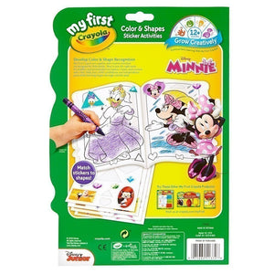 My First Crayola Color & Shapes Sticker Activities - Minnie Mouse