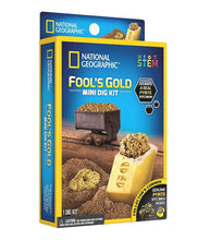 Load image into Gallery viewer, National Geographic Fool&#39;s Gold Mini Dig Kit