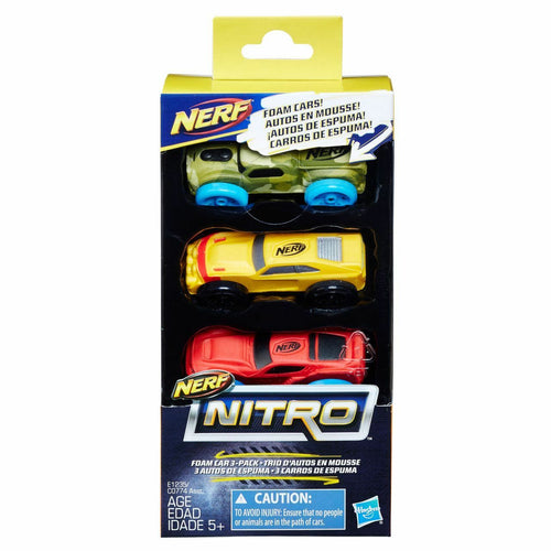 Nerf Nitro Foam Car 3-Pack (Camo)