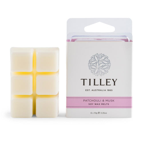 Tilley - Square Soy Wax Melts 60g - Patchouli & Musk