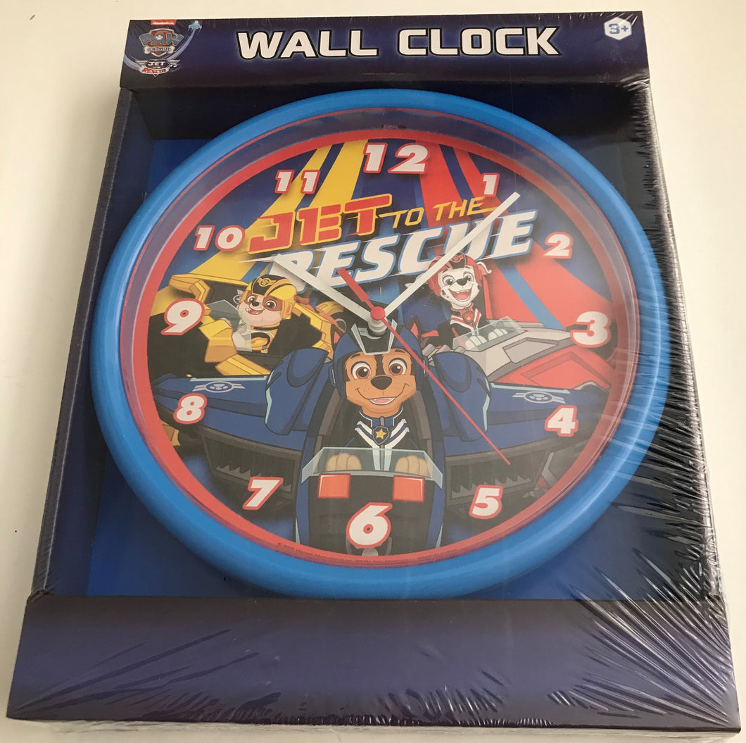 Children's 22.5cm Wall Clock - Paw Patrol