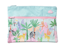 Load image into Gallery viewer, Spencil A4 Twin Zip Pencil Case - Wild Things