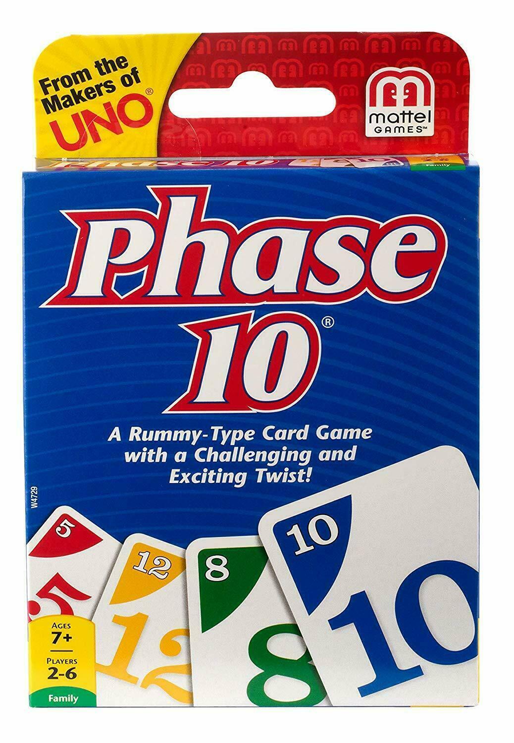 Phase 10 Card Game