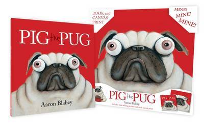 Pig The Pug Canvas Print & Children's Book Set