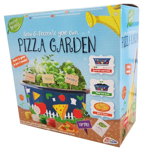 Creative Sprouts: Grow & Decorate Your Own Pizza Garden Set