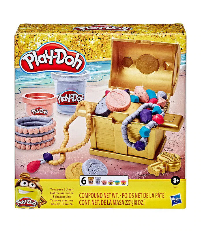 Play-Doh Gold Collection Treasure Splash