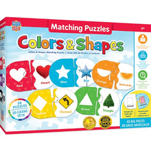 Load image into Gallery viewer, Masterpieces Matching Puzzles - Colors &amp; Shapes 40 Pce Puzzle