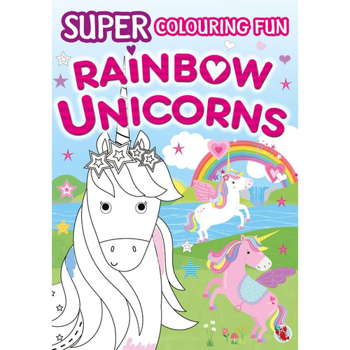 Super Colouring Fun - Rainbow Unicorns