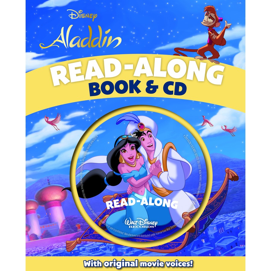 Disney Read-Along Book & CD - Aladdin