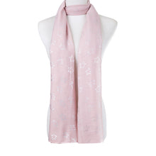 Load image into Gallery viewer, IVYS Metallic Scarf - Pink - Star