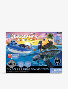 STEM Discovery Mindblown DIY Solar Land and Sea Vehicles