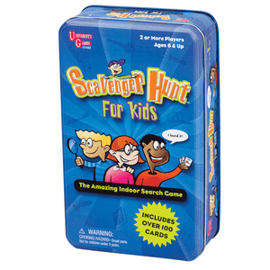 Scavenger Hunt For Kids: The Amazing Indoor Search Novelty Tin Game