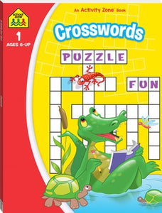 School Zone: Crosswords Activity Book